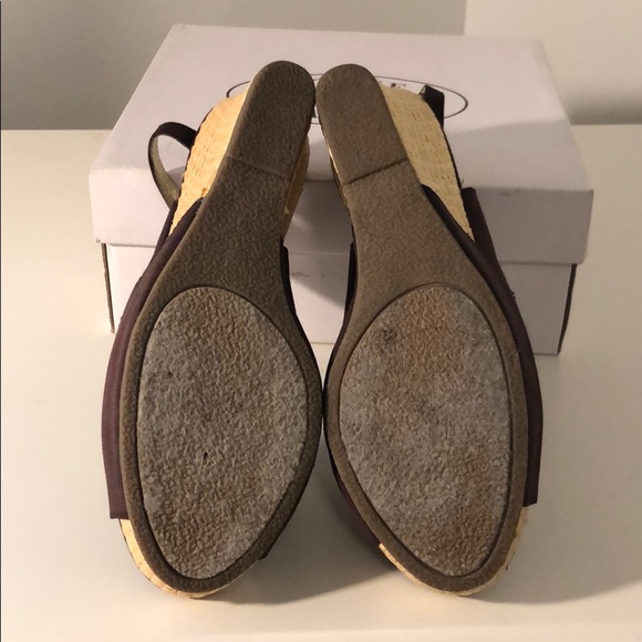 Steve Madden Cerona Brown Wedge Women Size 9.5 - Picture 6 of 7